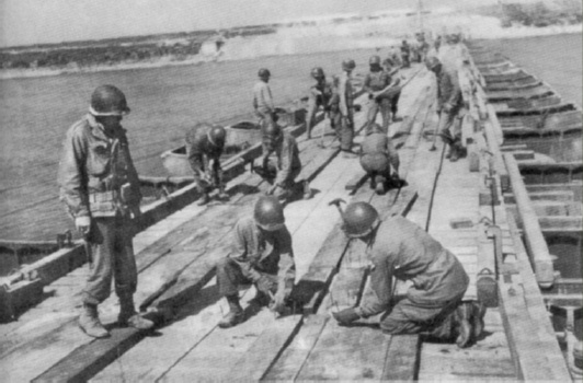 Treadway Bridge crossing the Po River